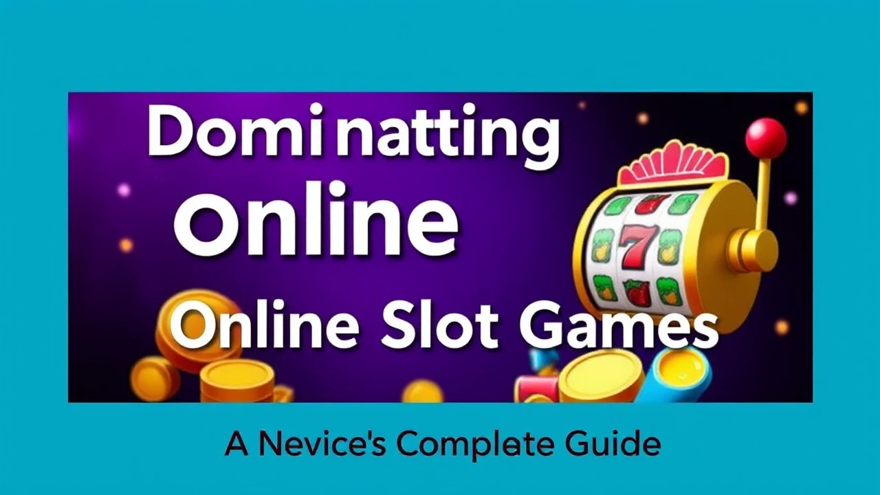 Dominating Online Slot Games: A Novice's Complete Guide